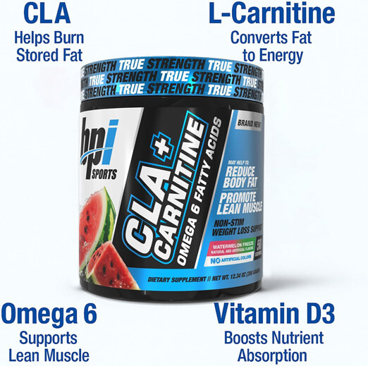 bpi l carnitine and cla review SPORTS CLA+ 50 Servings CLA + CARNITINE GYM SUPPLEMENTS