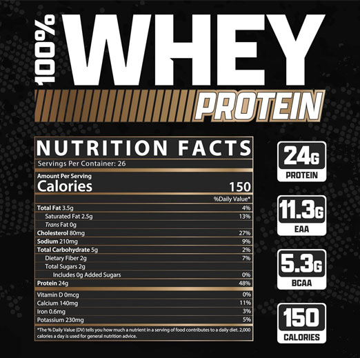 Nutrex 100% Whey Protein, Chocolate, 5 lbs 4
